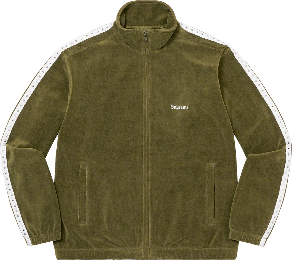 Studded Velour Track Jacket view 8